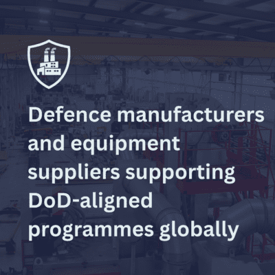 Defence-manufacturers-and-equipment-suppliers-supporting-DoD-aligned-programmes-globally-400x400